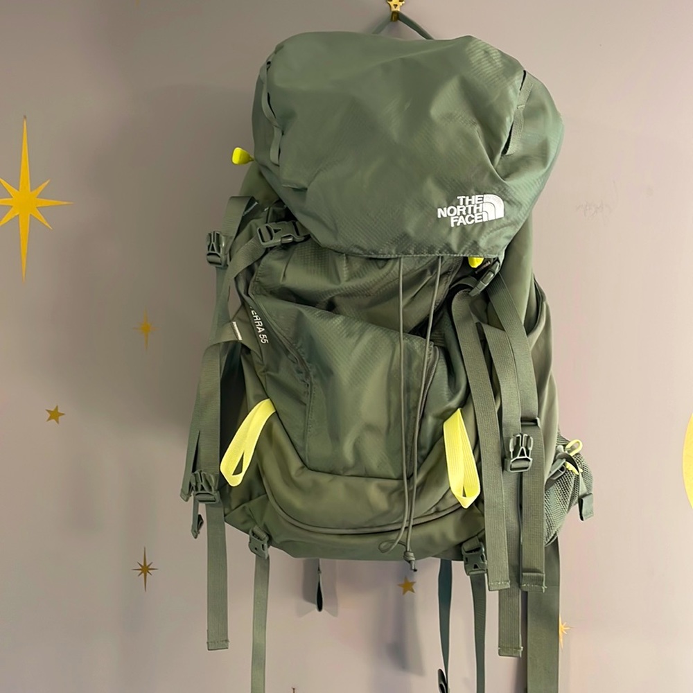 NWOT North Face Terra 55 Hiking Backpack